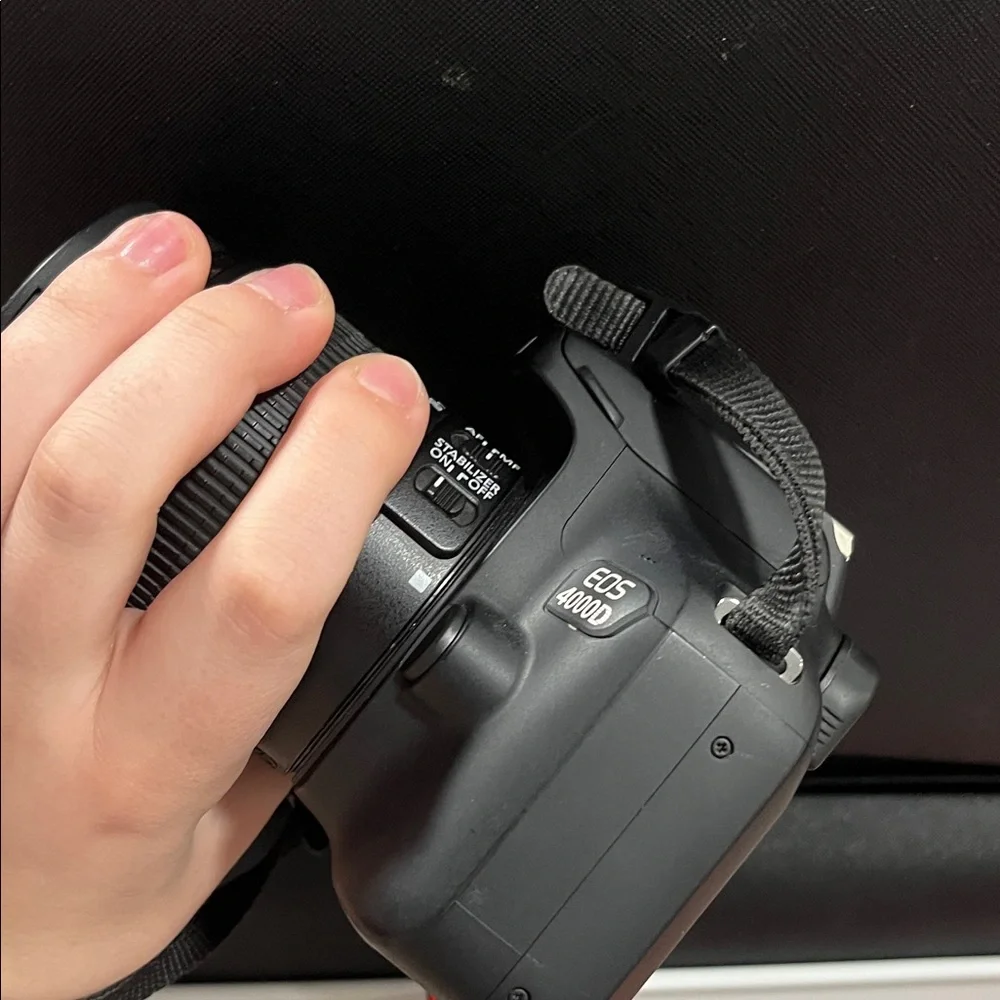 Canon EOS 4000D Black Digital Camera